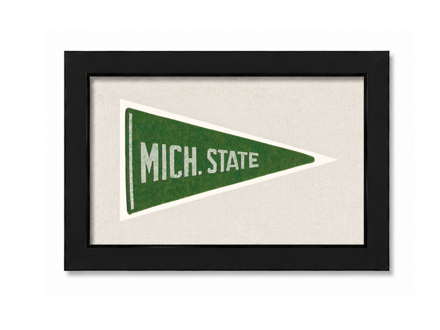Vintage MSU Pennant