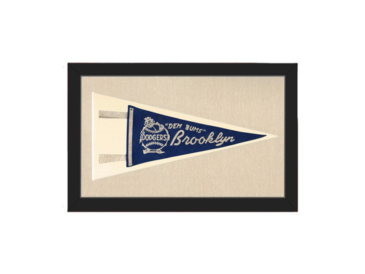 Vintage Brooklyn Dodgers Pennant