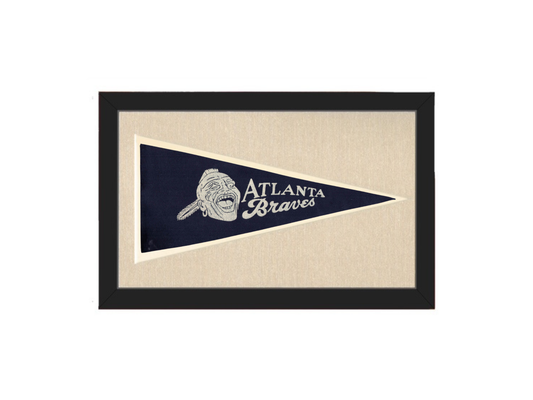 Vintage Braves Pennant
