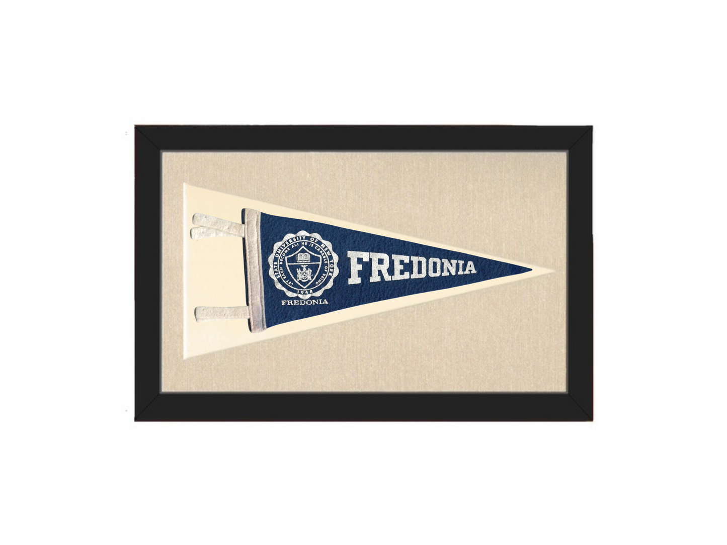 Vintage Fredonia SUNY Pennant