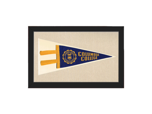 Vintage Columbia College Pennant