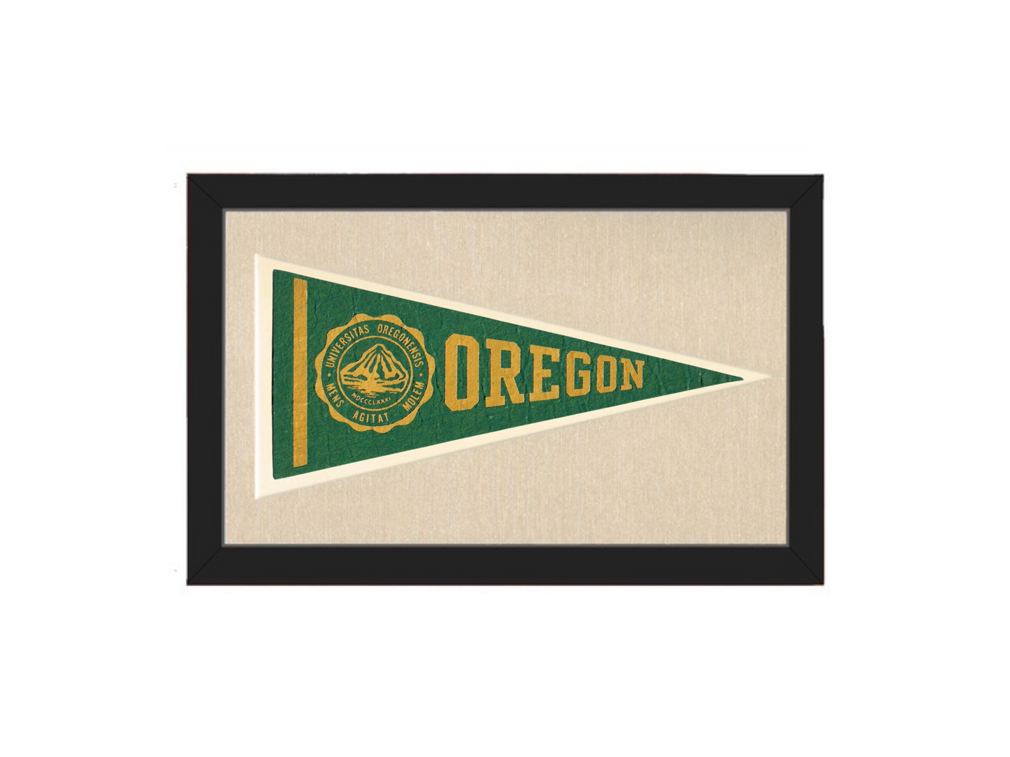 Vintage Oregon Pennant