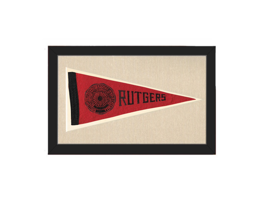 Vintage Rutgers Pennant