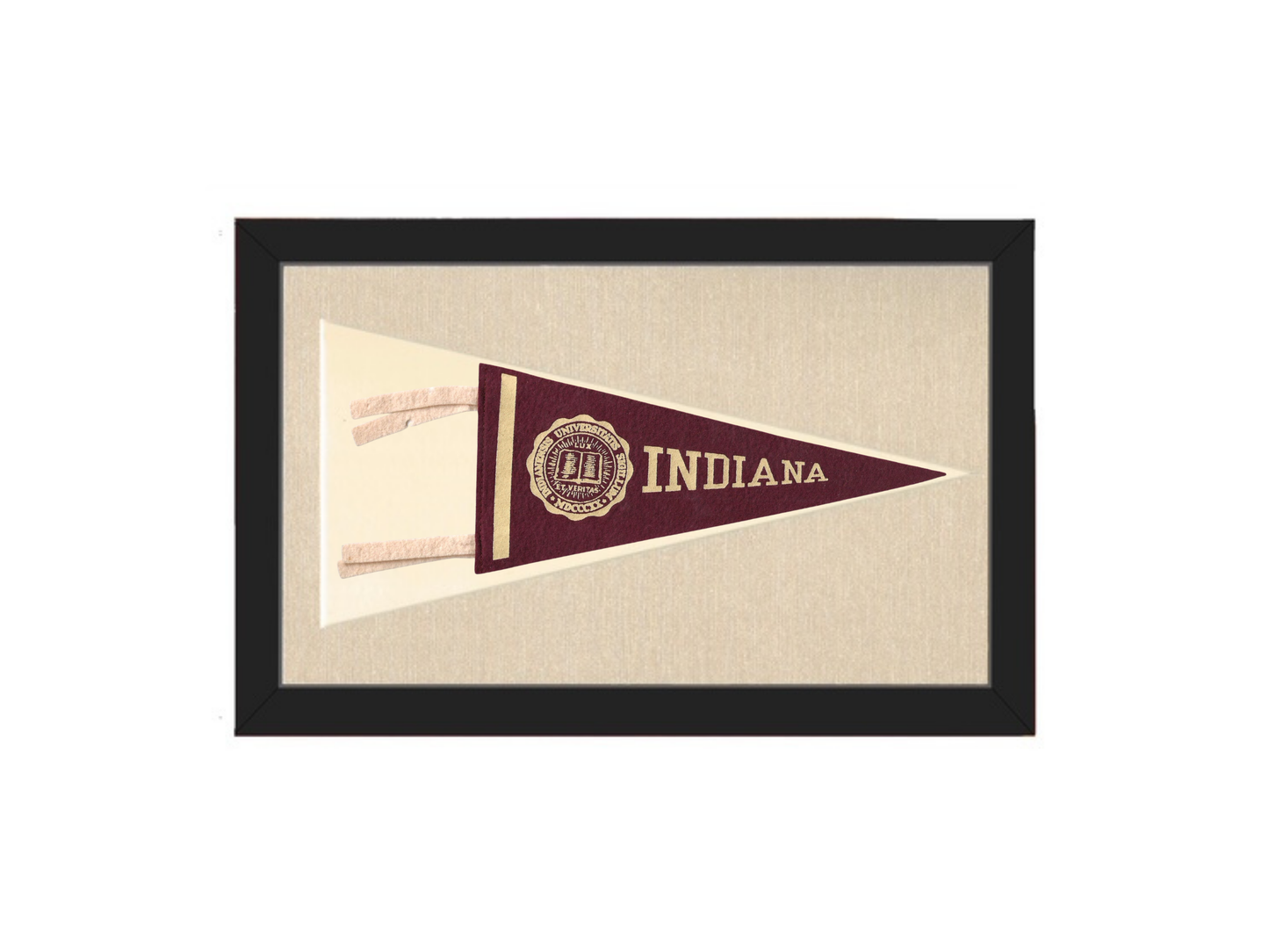 Vintage Indiana Pennant