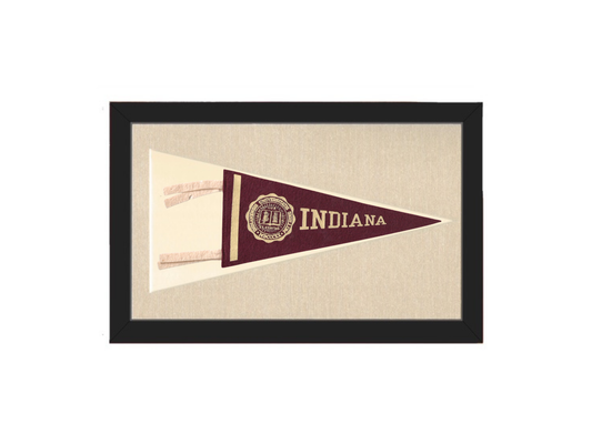 Vintage Indiana Pennant