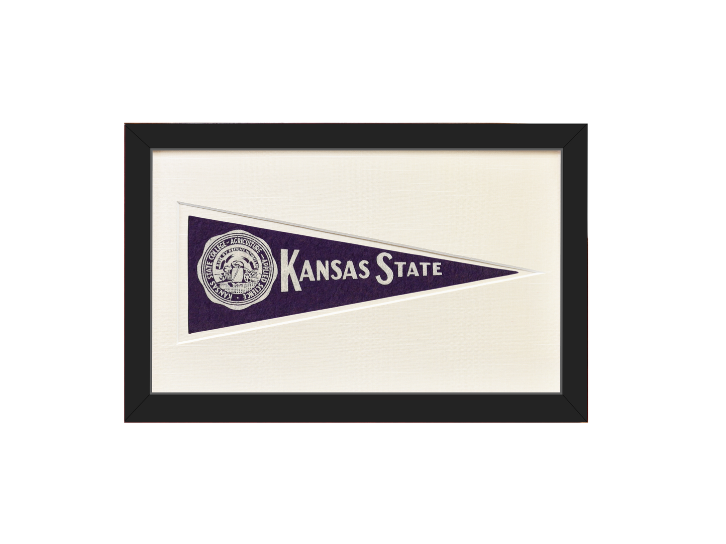 Vintage Kansas State Hormel Pennant