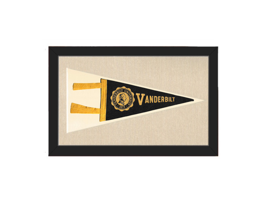 Vintage Vanderbilt University Pennant