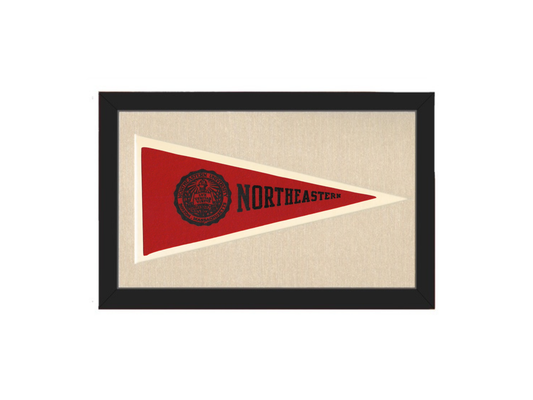 Vintage Northeastern University Pennant