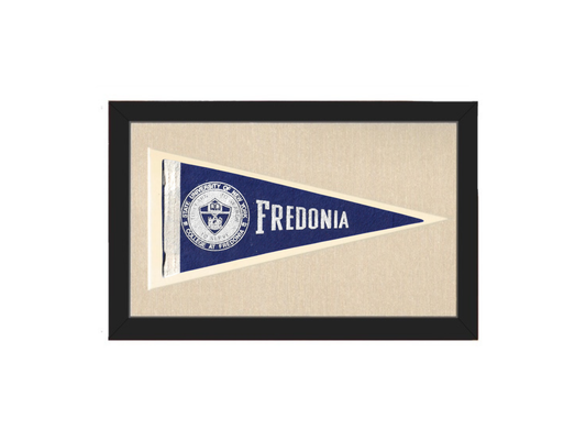 Vintage SUNY Fredonia Pennant
