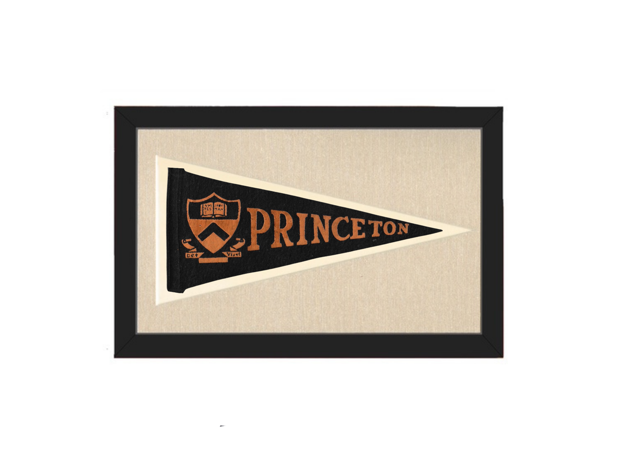 60s PRINCETON ビンテージ ペナントアメリカ製made in USA Vintage Princeton Pennant – Americana Memories
