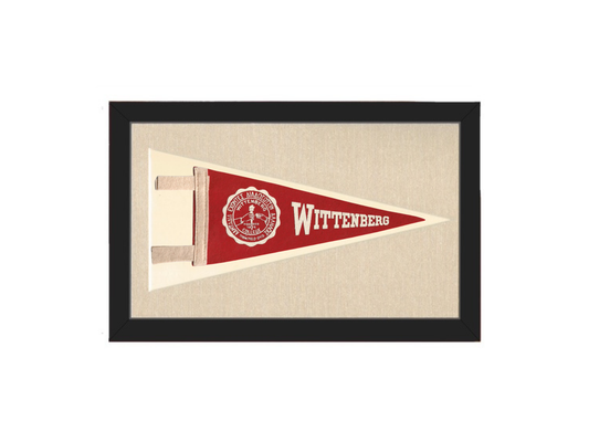 Vintage Wittenberg University Pennant