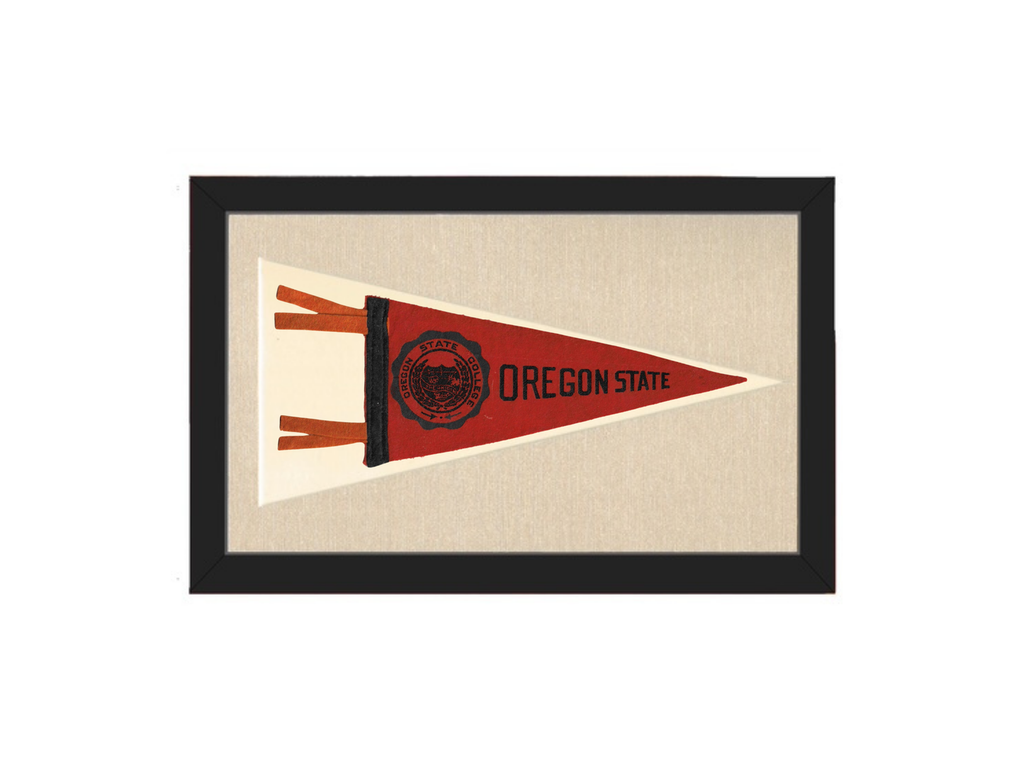Vintage Oregon State Pennant