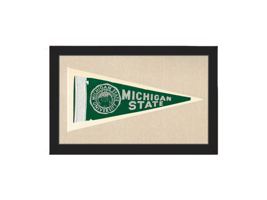 Vintage Michigan State Pennant