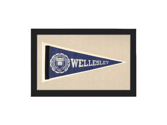 Vintage Wellesley Pennant