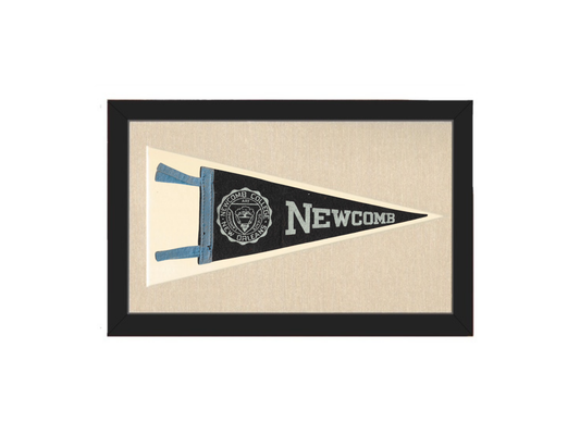 Vintage Newcomb Tulane Pennant
