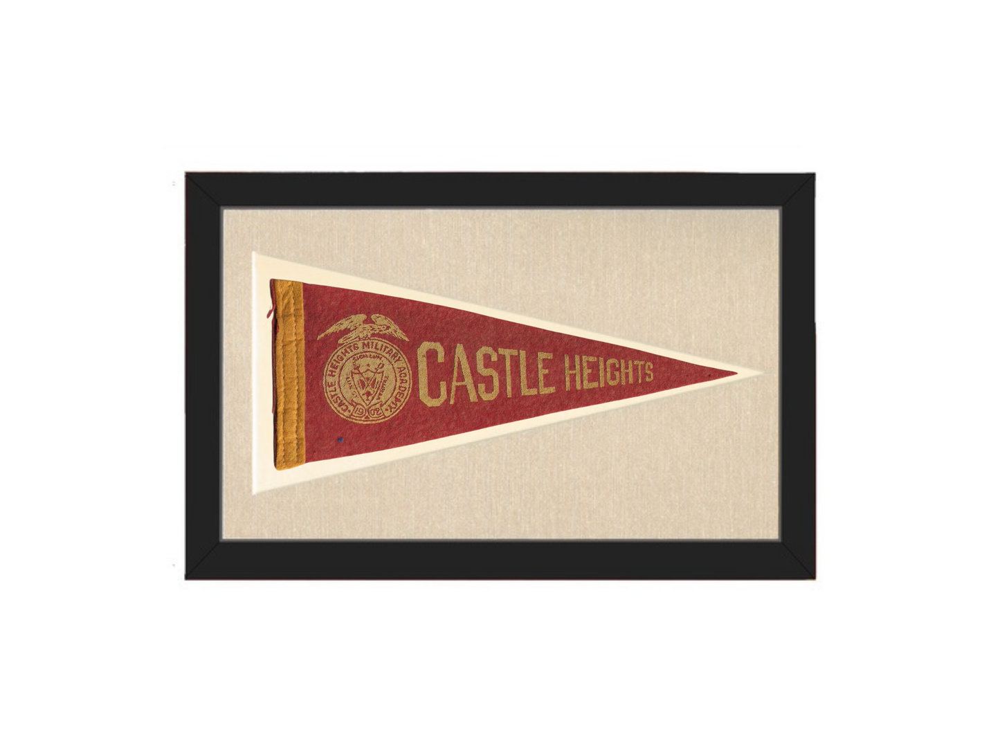 Vintage Castle Heights Pennant