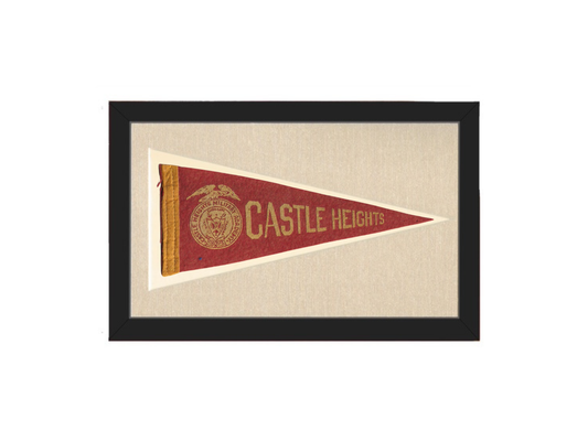 Vintage Castle Heights Pennant