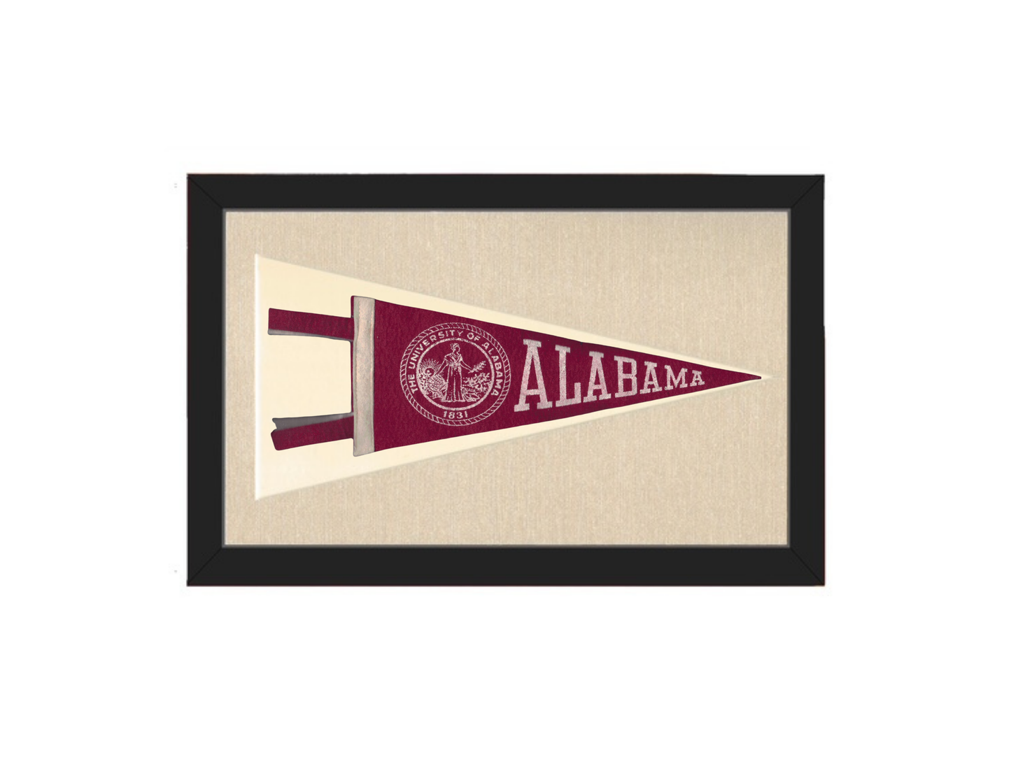 Vintage University of Alabama Pennant