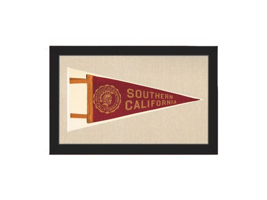 Vintage University of Southern California (USC)  Pennant
