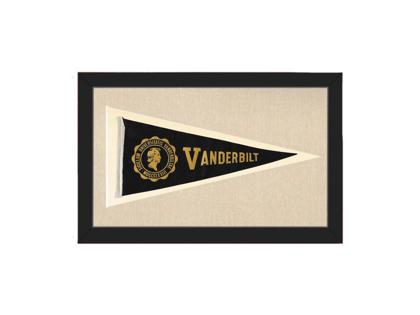 Vintage Vanderbilt University Pennant