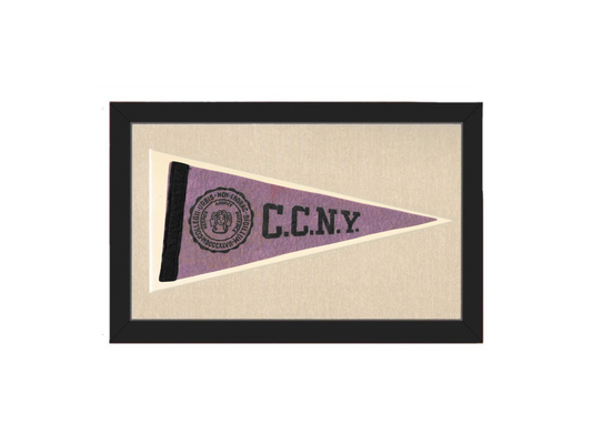 Vintage CCNY Pennant