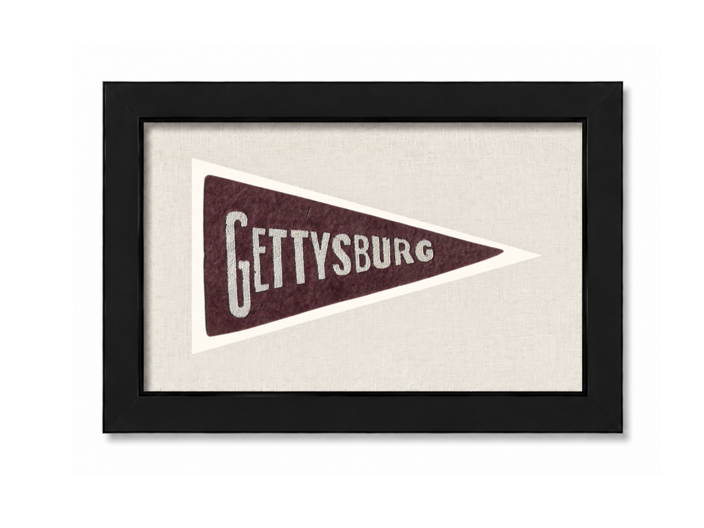 Vintage Gettysburg College Pennant
