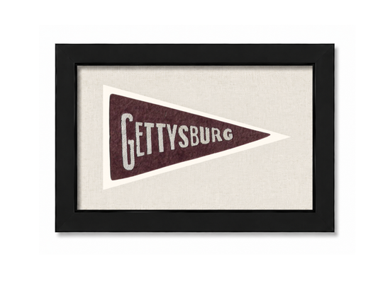 Vintage Gettysburg College Pennant