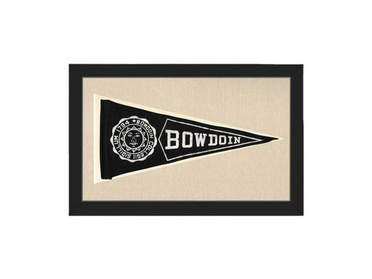 Vintage Bowdoin Pennant