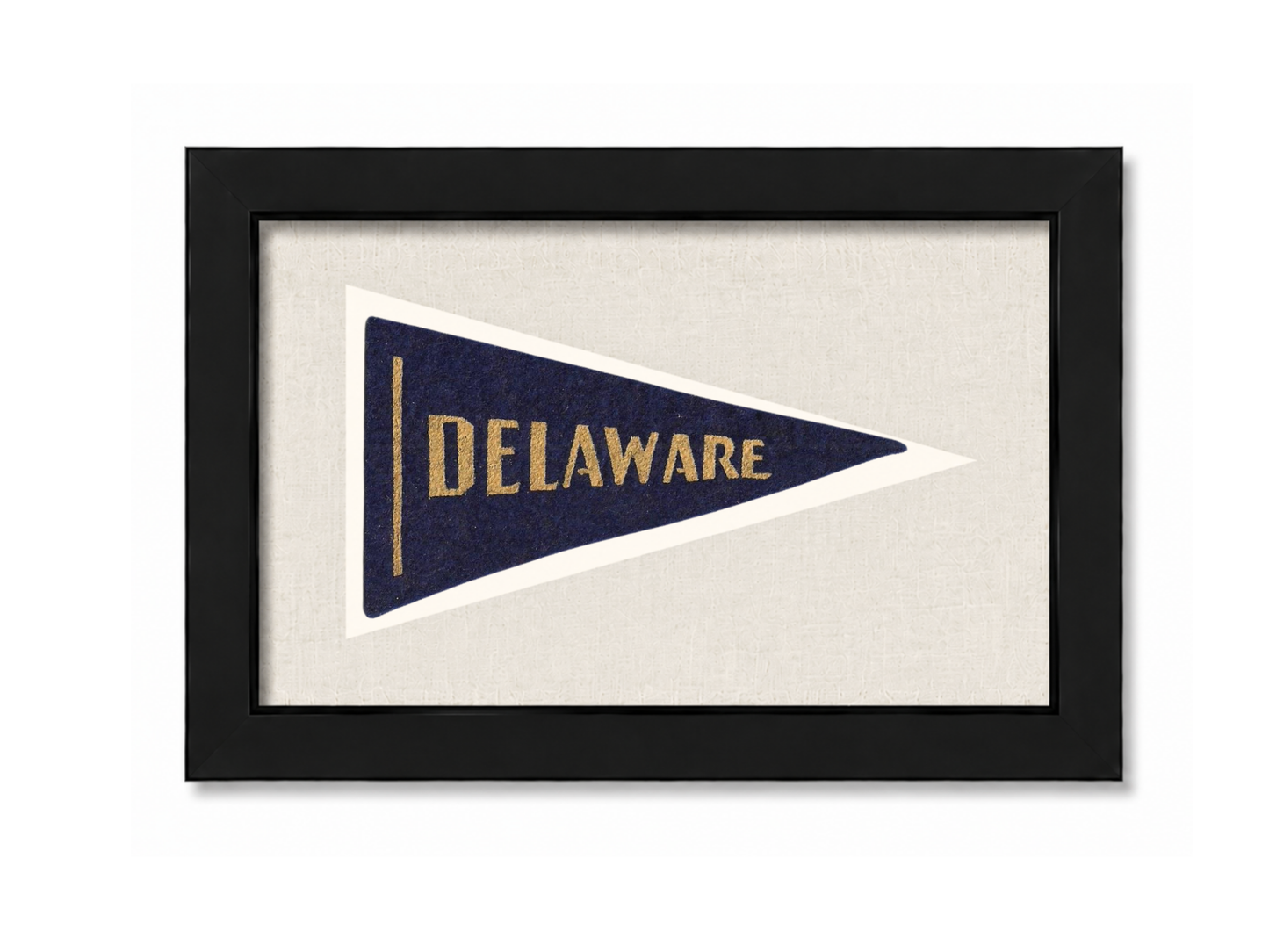 Vintage Delaware Pennant