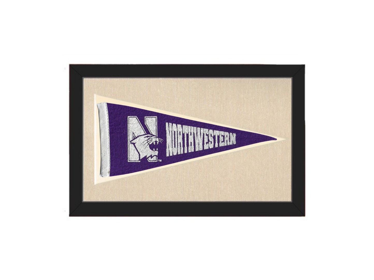 Vintage Northwestern University Pennant