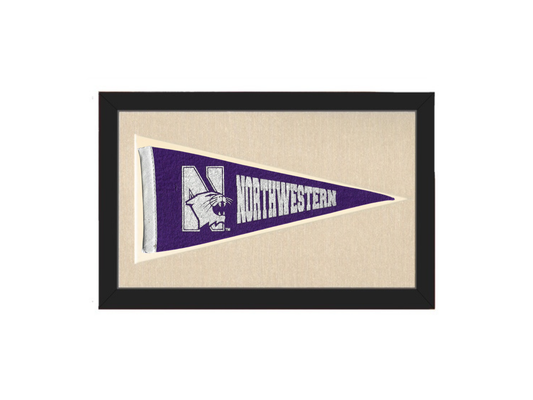 Vintage Northwestern University Pennant