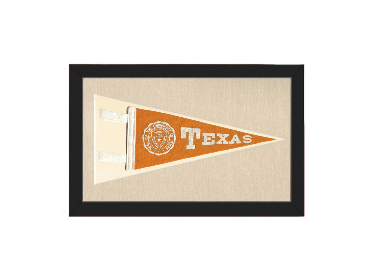 Vintage University of Texas Pennant