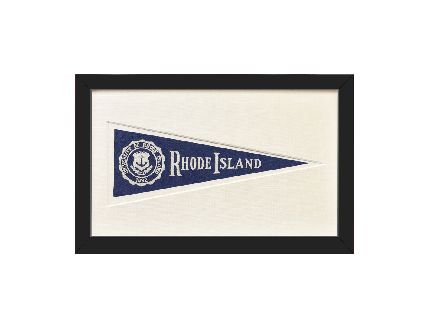 Vintage University of Rhode Island Pennant