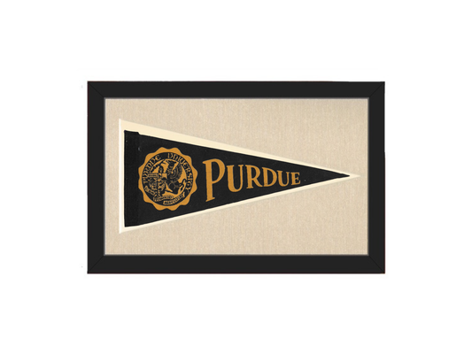 Vintage Purdue Pennant