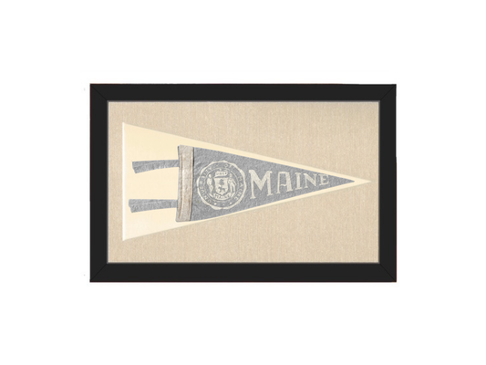 Vintage University of Maine Pennant