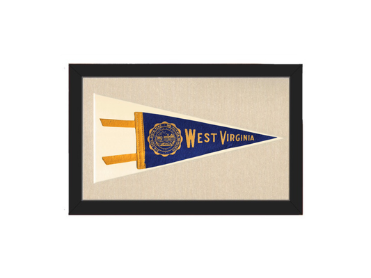 Vintage West Virginia Pennant