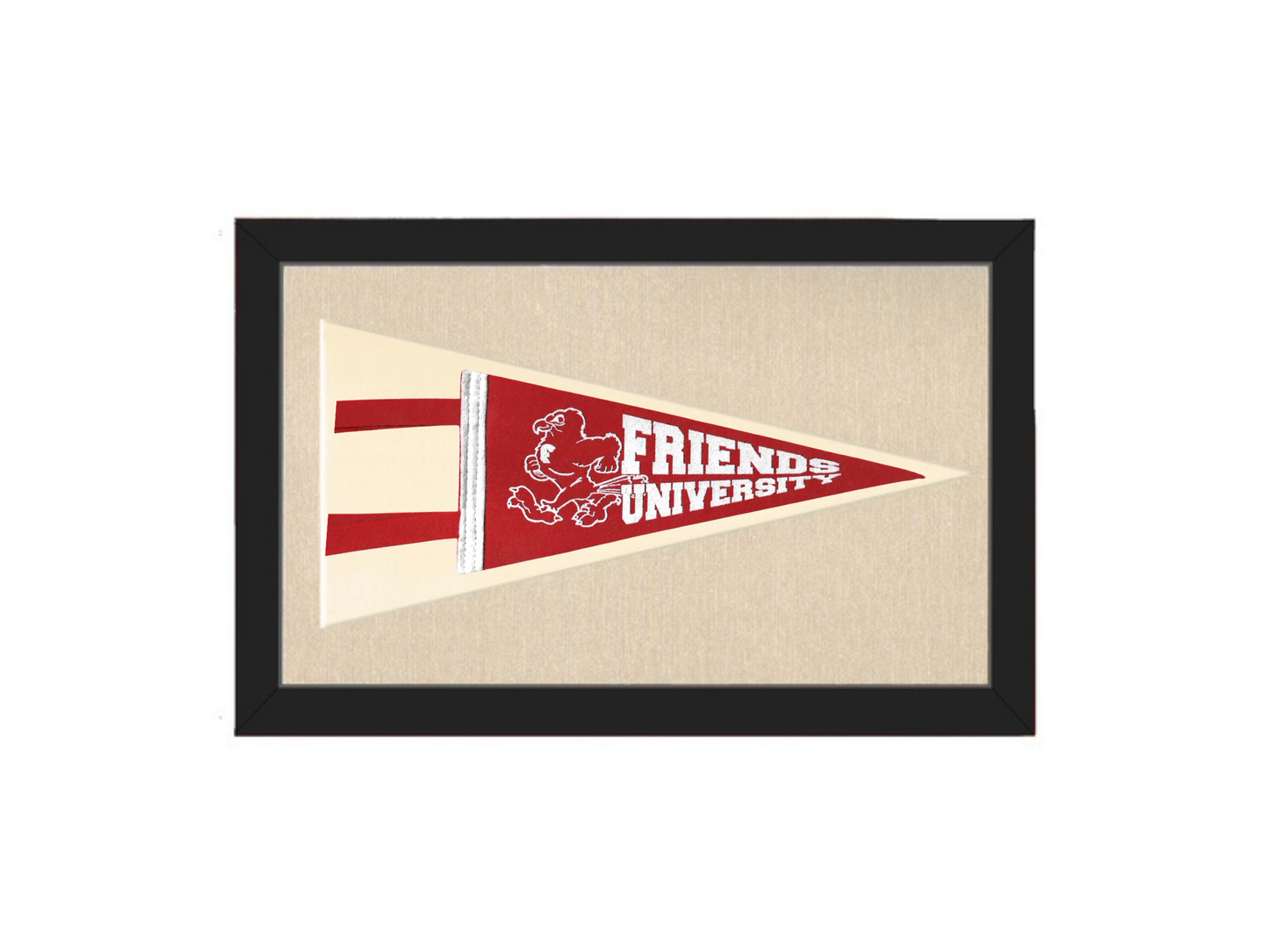 Vintage Friends University Pennant