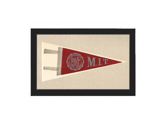 Vintage Massachusetts Institute of Technology Pennant