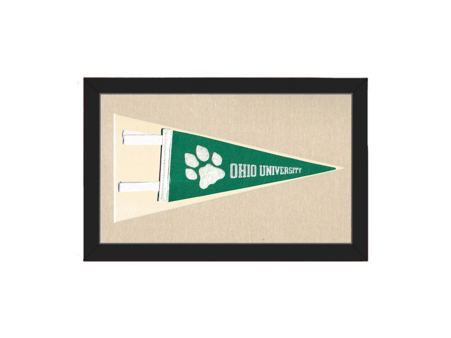 Vintage Ohio University Pennant