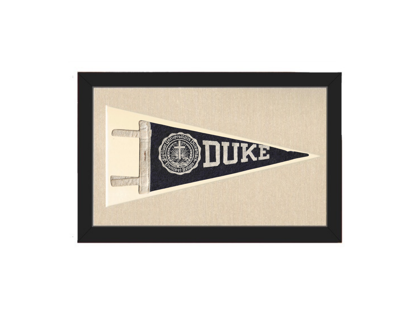Vintage Duke University Pennant