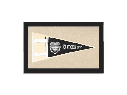 Vintage Quincy Pennant