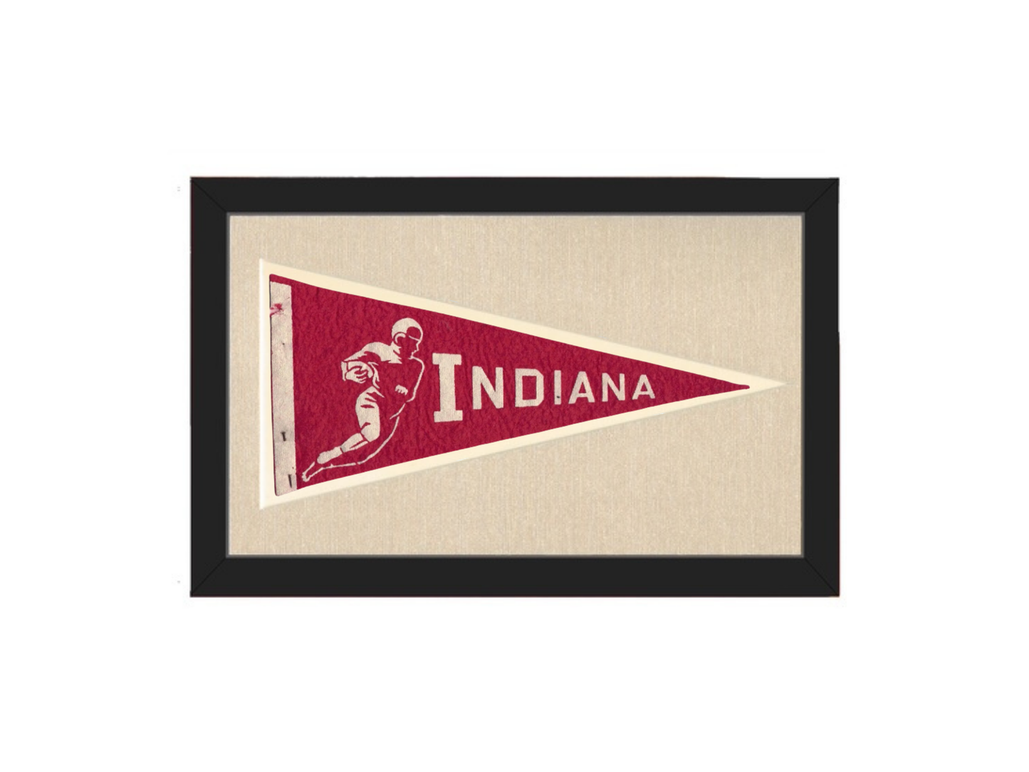 Vintage Indiana University Pennant