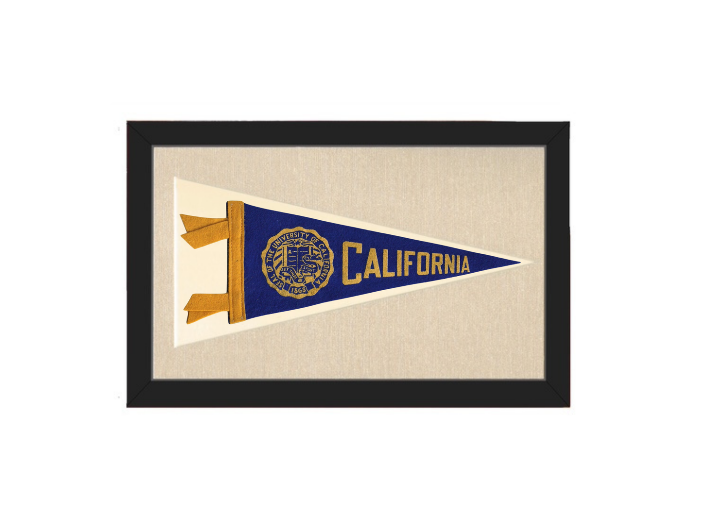 Vintage UC Berkeley Pennant