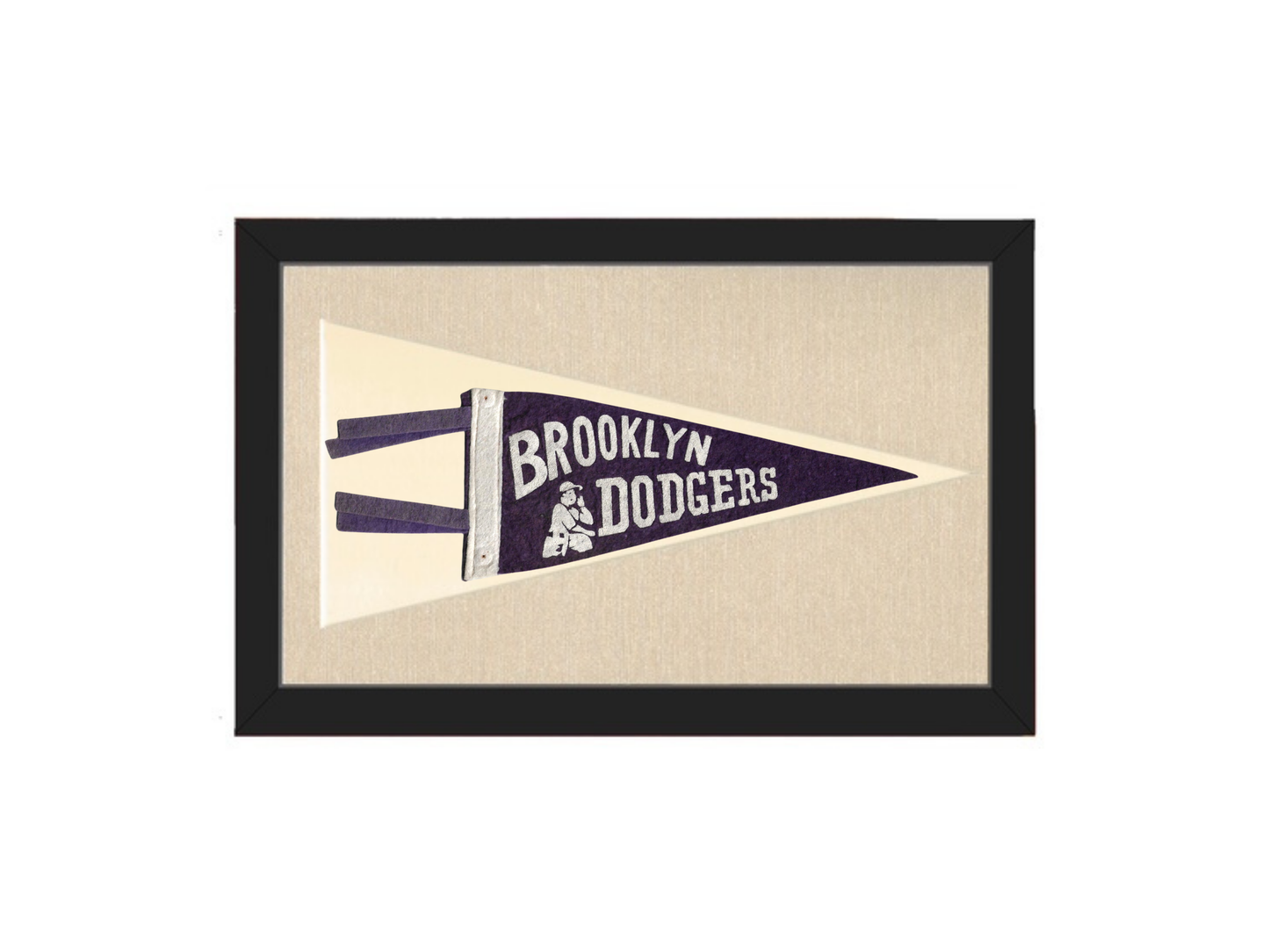 Vintage Brooklyn Dodgers Pennant