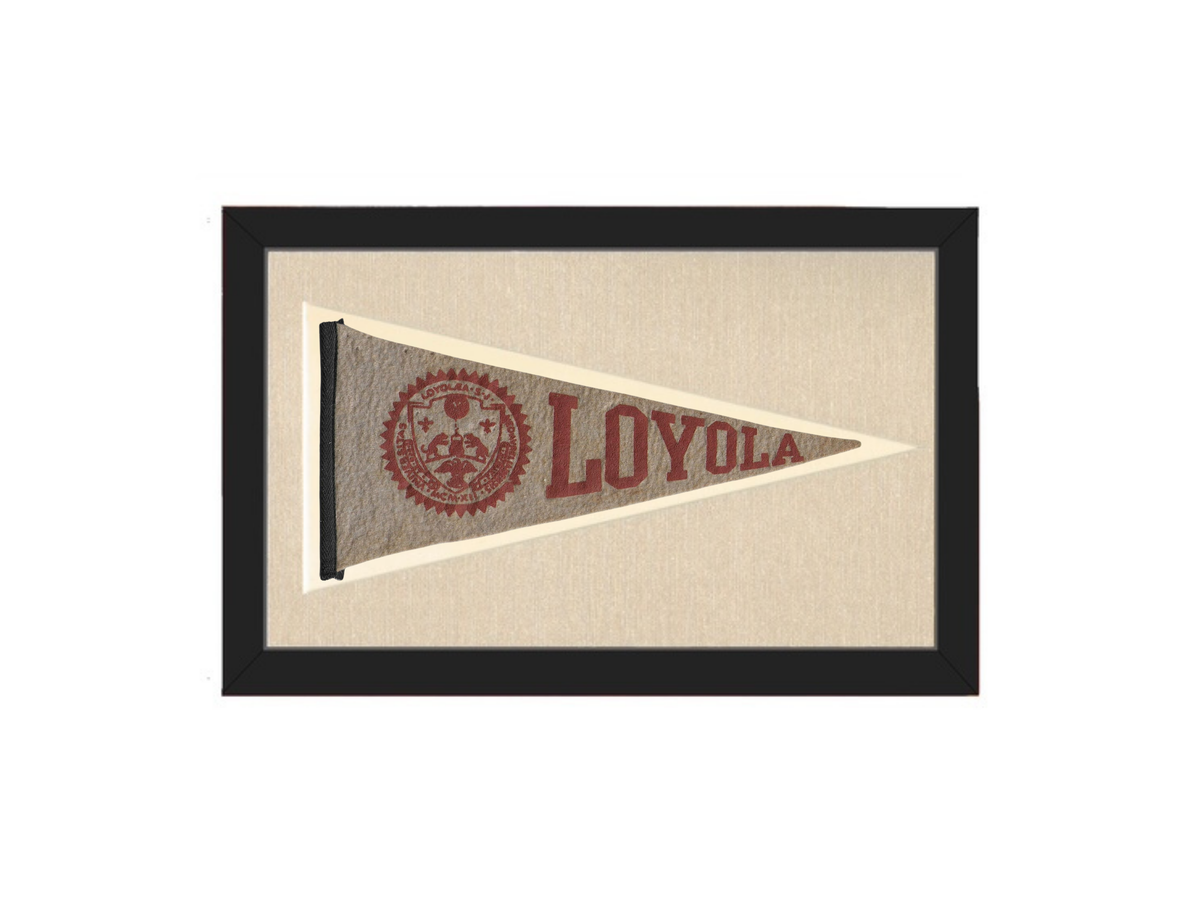 Vintage Loyola University Pennant