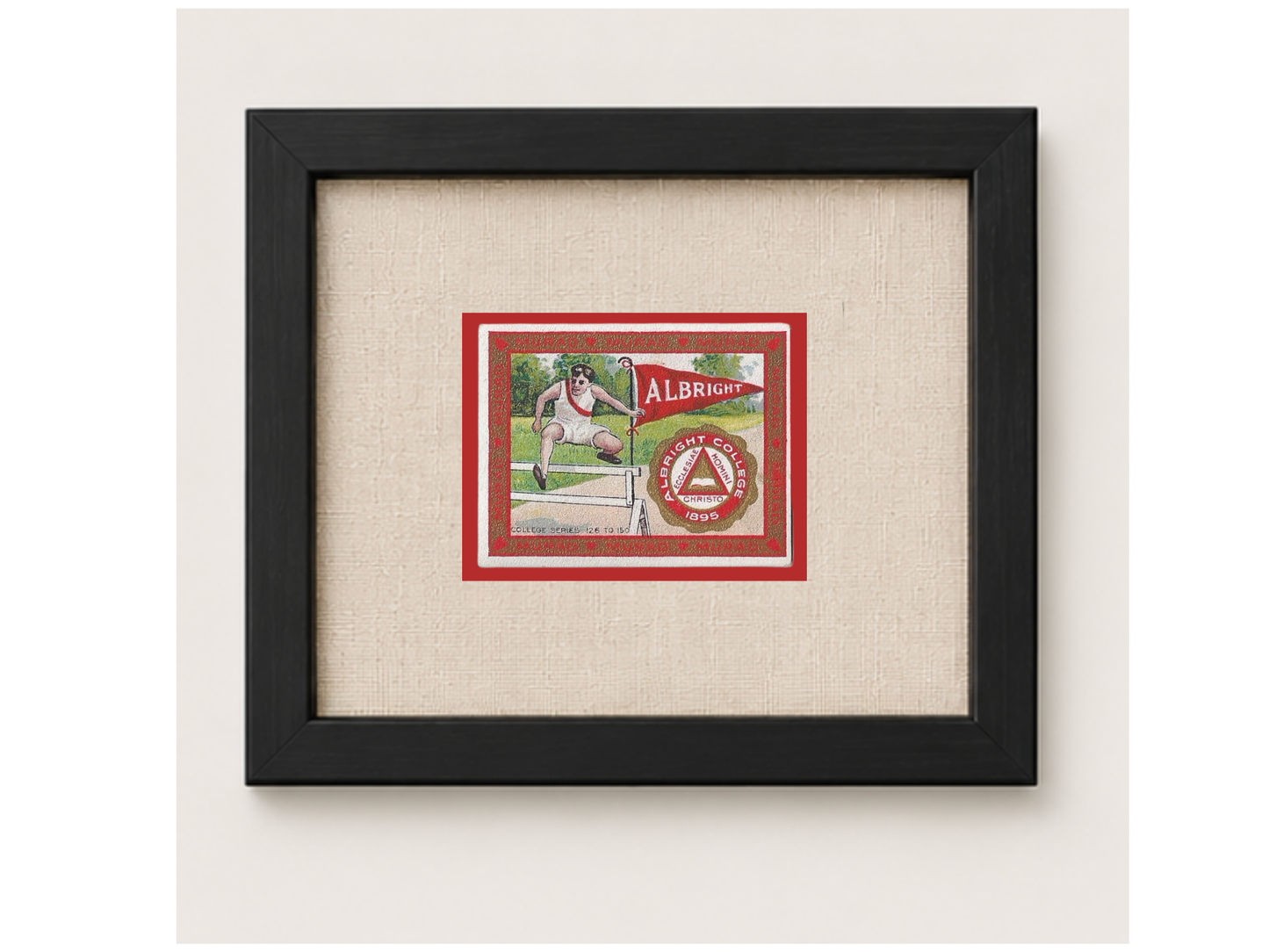 VIntage Albright University Tobacco Card