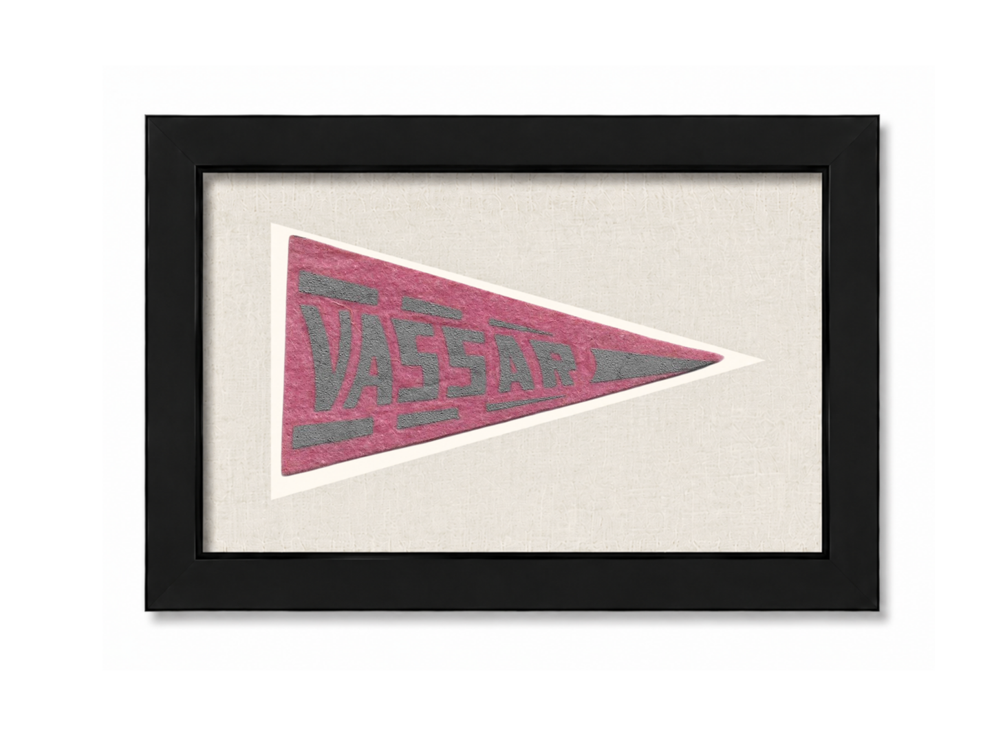 Vintage Vassar College Pennant