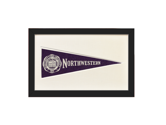 Vintage Northwestern University Hormel Pennant
