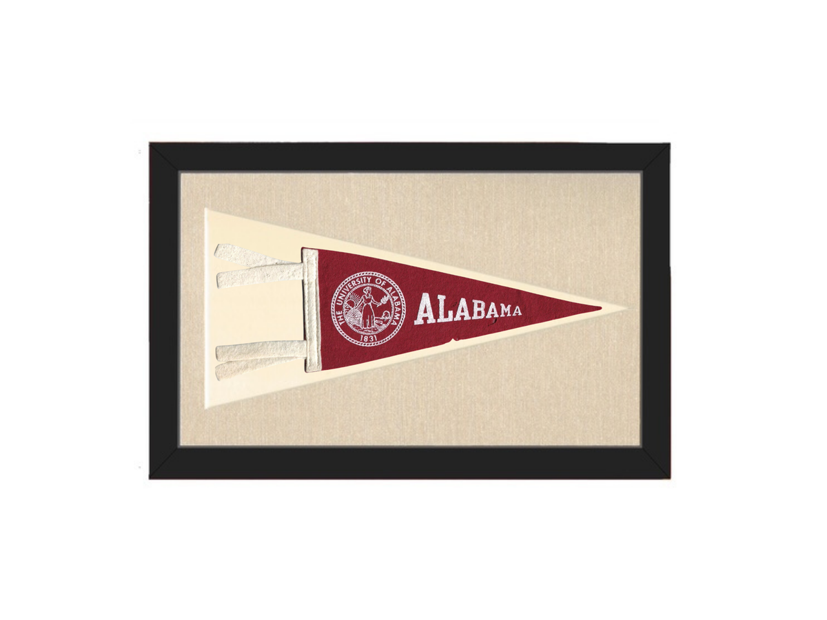 Vintage University of Alabama Pennant