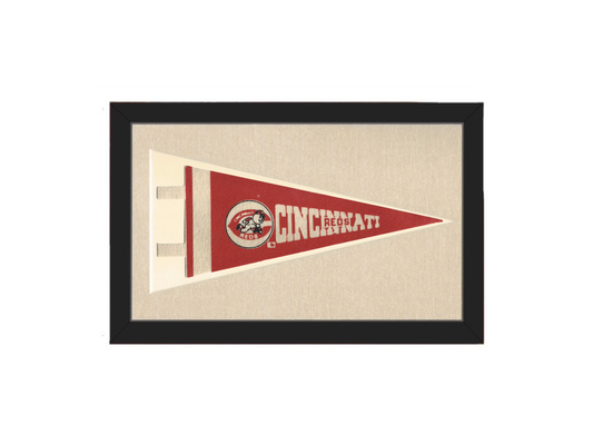 Vintage CIncinatti Reds Pennant